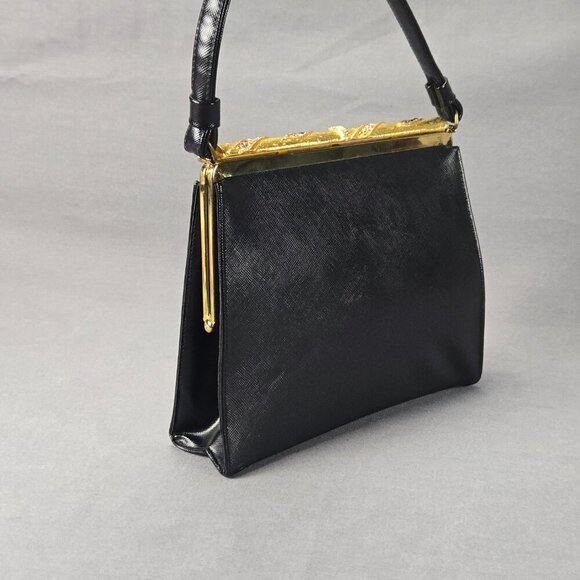 Vintage After Five Filigree Frame Evening Bag - Picture 3 of 16